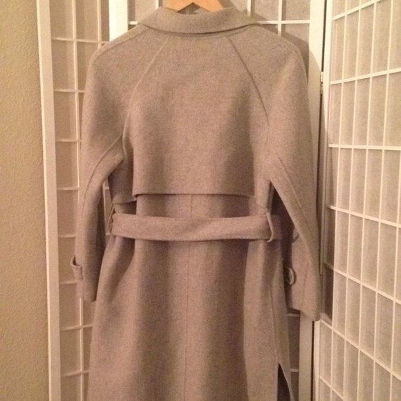 Grey Fleece Coat - Picture 4 of 5